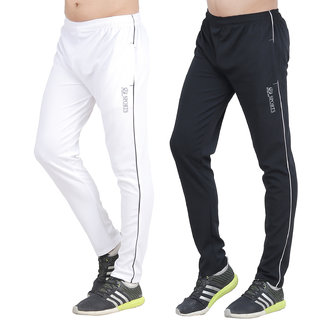stretchable track pants