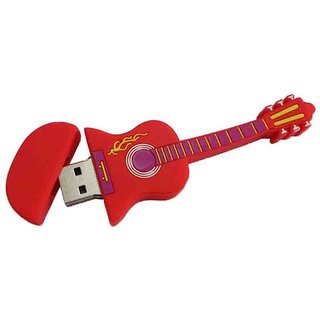 Microware Usb 2.0 4Gb Guitar Pen Drive JKL49