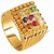 Navratan Ring Natural Crystal Stone Jaipur Gemstone
