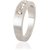 Sanaa Creations Mens Style Stainless Steel Silver Plated Alloy Ring for Men