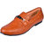 Messi Men's Stylish Tan Synthetic Leather Casual Loafers.