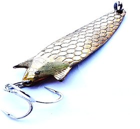 FISHING HARD LURE 1947 OLD PLATE HOOK