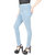 Fuego Fashion Wear Four Button Light Blue Jeans For Women