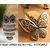 COMBO Vintage Bronze Owl + Ancient Bronze Butterfly Pendant Necklace Retro Chain