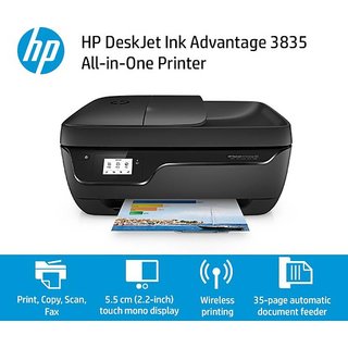 HP DeskJet Ink Advantage 3835 AiO Wireless Printer (P,S,C,Fax,Wifi,ADF) offer