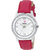 Meia Stone Studded White Dial Analog Watch for Women