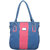 Lady Queen Blue P.u. Shoulder Bags