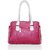LADY QUEEN Pink Faux Leather Shoulder Bag