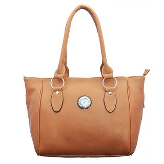 Buy Lady Queen Tan P.u. Shoulder Bags Online 699 from ShopClues