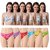 Roopcie Printed Cotton Bra  Panty Combo - Pack of 12