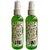 Khadi Mint And Cucumber Face Freshener Spray, 100 ML (Pack of 2)