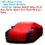 AutoBurn Car Cover For Santro, Santro Xing, i10, A Star, Estilo, Spark, Eon, Beat, Redi.Go, Kwid (Designer Red Blue )