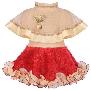 poncho frock for girl
