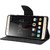 BRAND FUSON Luxury Mercury Diary Wallet Style Flip Cover Case For Lenovo Vibe K5 Note - BLACK