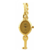 Hwt Gold Plated Oval Dail Women's Watch
