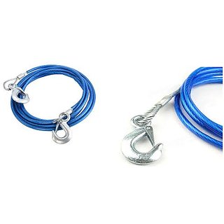 love4ride Steel tow cable hooks wire towing rope
