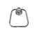 Brown Stainless Steel Royal Apple Towel Ring/Napkin Ring Chrome