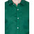 BRCommunication Men's Green Slim Fit Casual Shirt