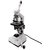 GEMKOLABWELL School Professional High Power laboratory Medical Student Biology 2500x Microscope with coxial Stage, Abbe Condenser, Variable l e d Illumination fine glass Objectives and pack blank Slides