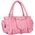 Chhaya Casual Pink Plain Handbag