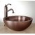REMACCASALINA DOUBLE-WALL 16 HAMMERED COPPER VESSEL SINK