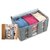 3 Part Fold able Clothes Organiser Folding Storage Box (Assorted Color)