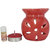 LOF Candle Ceramic Diffuser For Diwali Home and Office Decoration Light and Fragrance T-light Aroma Diffuse
