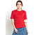 Aashish Garments - Red Round Neck Corset Top