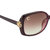 Clark n' Palmer Brown UV Protection Over-sized Women Sunglasses