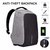 Anti Theft Laptop Backpack Bag with USB Charging Port, Water Resistant Travel Bag Suitable For Laptop, Camera(Gray)