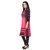 Aaliyah Pink Crepe Printed Salwar Suit Material (Unstitched)