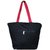 Atorakushon Multipurpose Ladies Handbag Elegance Ethnic Cotton with small teddy Style bag black