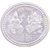 GOH Silver Plated Ganesh laxmi Diwali Coin for puja