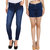 Fuego Fashion Wear Combo Of Jeans And Shorts For Women-Pack Of 2