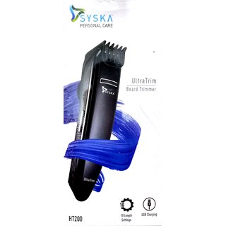 syska ht200 ultra trim beard trimmer