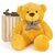 stuffed toy 3 feet soft and cute teddy bear - Yellow