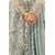 Salwar Soul Womens New Heavy Designer Gray Color Long  Gown With Fany Work, Party Wear , Free Size