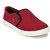 Evolite Maroon Slip on Sneakers, Stylish Loafer, Canvas Shoes for Men & Boys