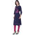 Rayon Straight Kurti With Embroidery