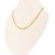Sparkling Jewellery 22' Inch Gold Plated Flat Unisex Chain
