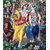 Radha Krishna Canvas Painting - Large Size Unframed Rolled Canvas Art Print For Home And Office Dcor