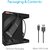 Portronics POR-607 Muffs XT Red Stereo bluetooth Headphones Black