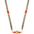 Pourni Coral and Round Ball Long Chain Mangalsutra for women- PRMS93