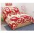 Choco Valentine Bedsheet MON With Full Size Pillow Cover Pack of 1