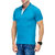 Scott Men's Premium Cotton Polo T-shirt - Turquoise Green