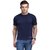 Scott International Men's Navy Blue Dryfit Polyester T-shirt