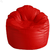 CALIPH XXXL RED BEAN BAG SOFA - Beans Not Included ( Covers Only )