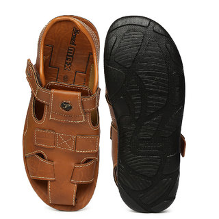 paragon max men's brown sandals