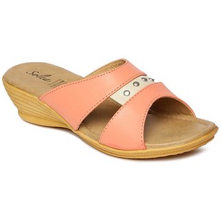 Buy Paragon Solea Plus Women s Pink Slippers Online 299 from