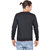 Concepts Black Men's Full Sleeves Sweater